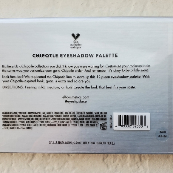 e.l.f. x Chipotle Eyeshadow Palette (New) - Picture 4 of 4